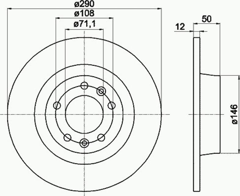 Pagid 54958PRO - Discofreno autozon.pro