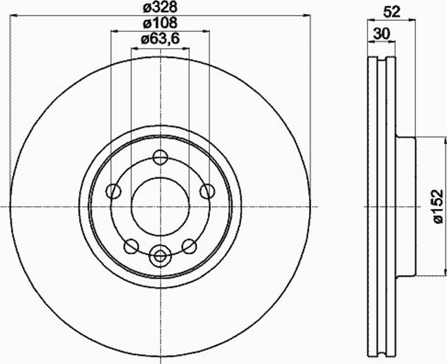 Pagid 54963PRO - Discofreno autozon.pro