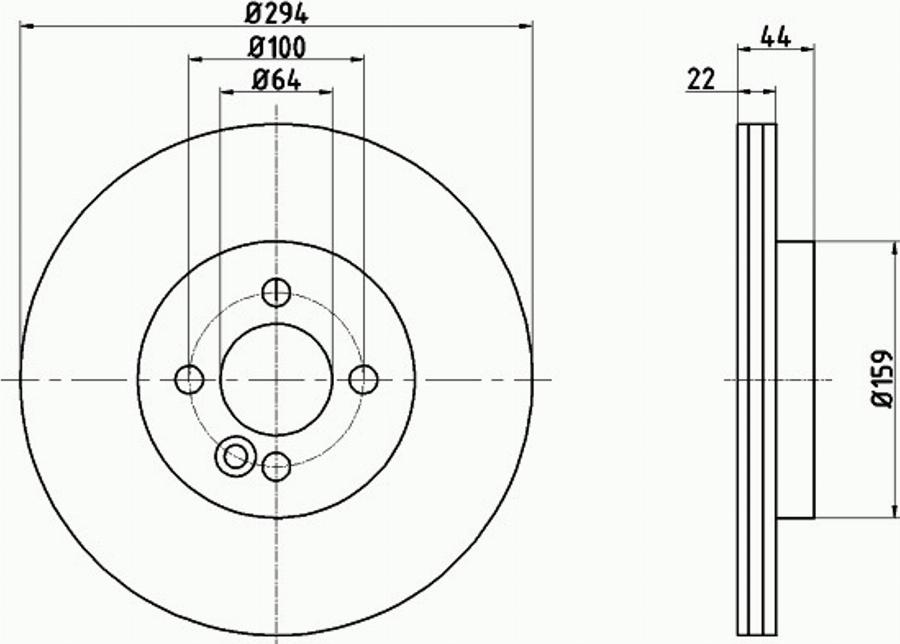 Pagid 54967PRO - Discofreno autozon.pro