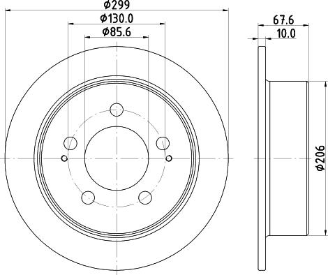 Pagid 54987 - Discofreno autozon.pro