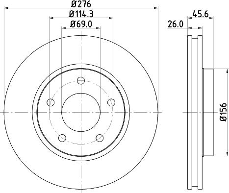 Pagid 54974 - Discofreno autozon.pro