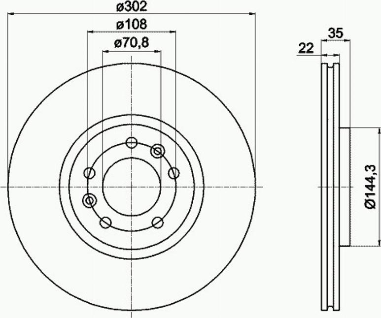 Pagid 54971PRO - Discofreno autozon.pro