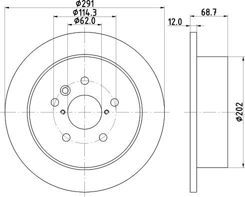 Pagid 54442 - Discofreno autozon.pro