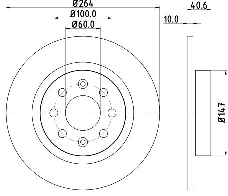 Pagid 54459 - Discofreno autozon.pro