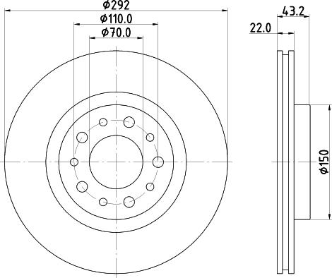 Pagid 54453 - Discofreno autozon.pro