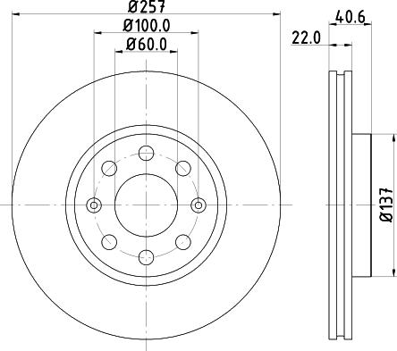 Pagid 54457 - Discofreno autozon.pro