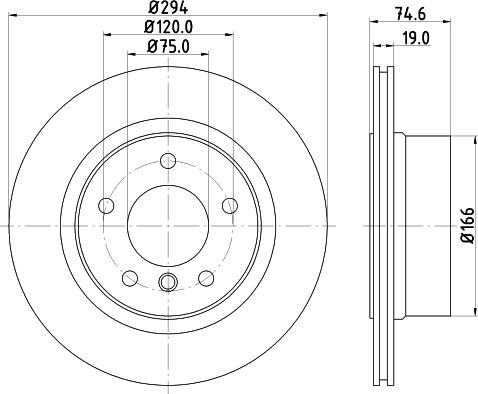 Pagid 54461 - Discofreno autozon.pro