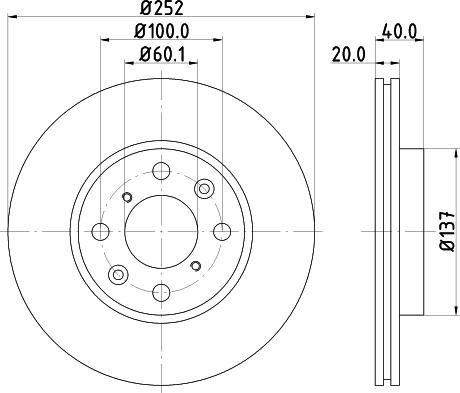 Pagid 54489 - Discofreno autozon.pro