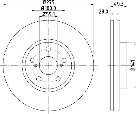 Pagid 54420 - Discofreno autozon.pro