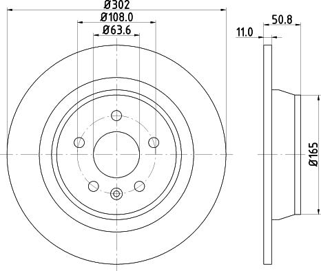 Pagid 54593 - Discofreno autozon.pro