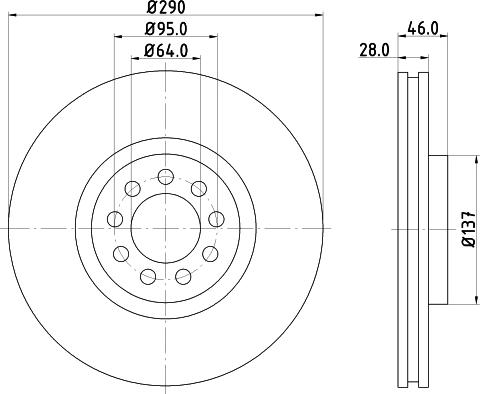 Pagid 54557 - Discofreno autozon.pro