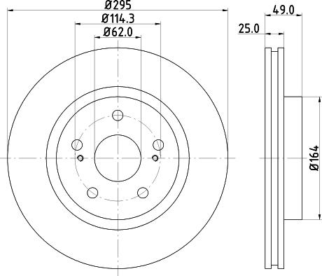 Pagid 54565 - Discofreno autozon.pro