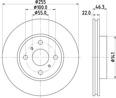 Pagid 54561 - Discofreno autozon.pro