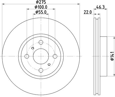 Pagid 54562 - Discofreno autozon.pro