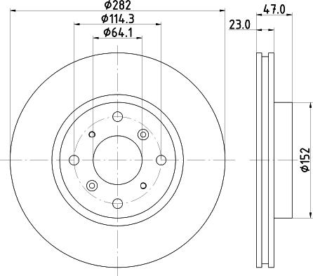 Pagid 54529 - Discofreno autozon.pro