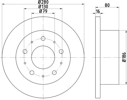 Pagid 54575 - Discofreno autozon.pro