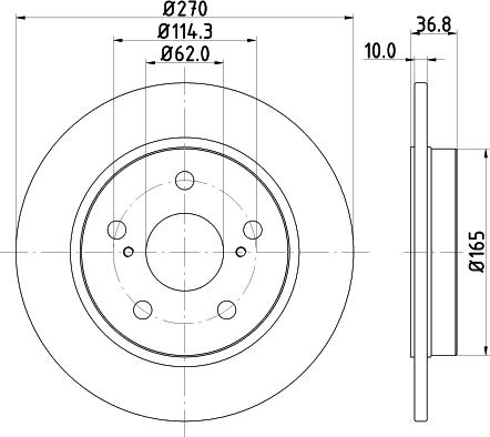 Pagid 54640 - Discofreno autozon.pro