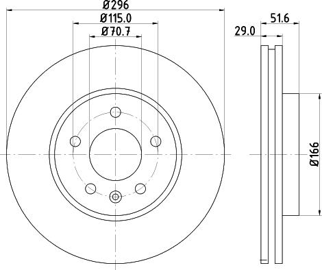 Pagid 54654 - Discofreno autozon.pro