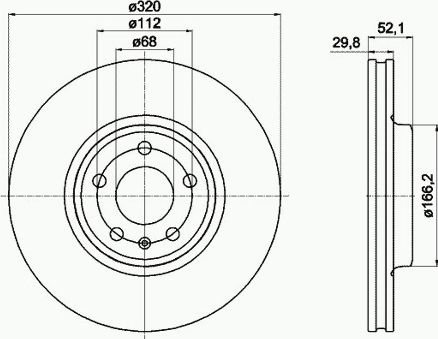 Pagid 54600PRO - Discofreno autozon.pro