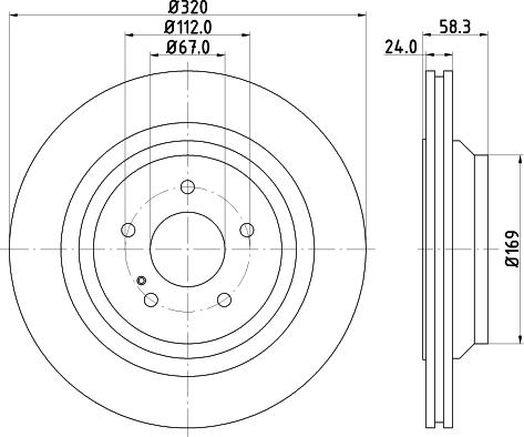 Pagid 54607 - Discofreno autozon.pro