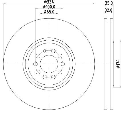 Pagid 54614 - Discofreno autozon.pro