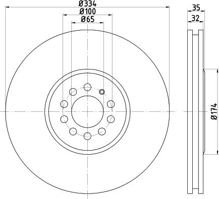 Pagid 54615 - Discofreno autozon.pro