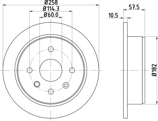 Pagid 54630 - Discofreno autozon.pro