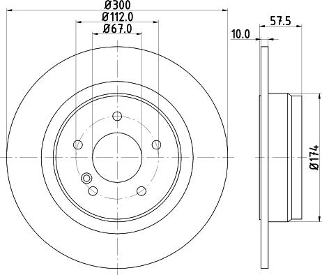 Pagid 54633 - Discofreno autozon.pro