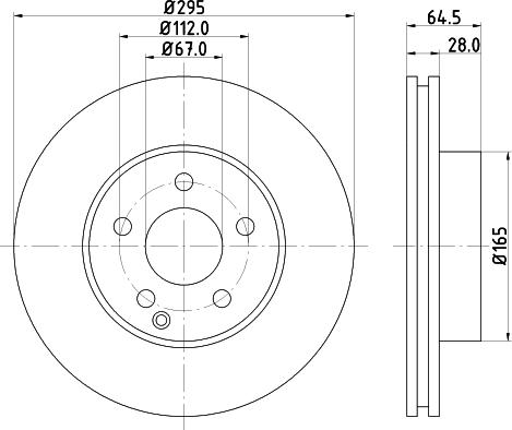 Pagid 54632 - Discofreno autozon.pro