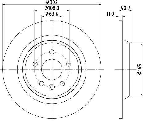 Pagid 54629 - Discofreno autozon.pro