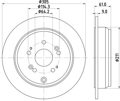 Pagid 54625 - Discofreno autozon.pro