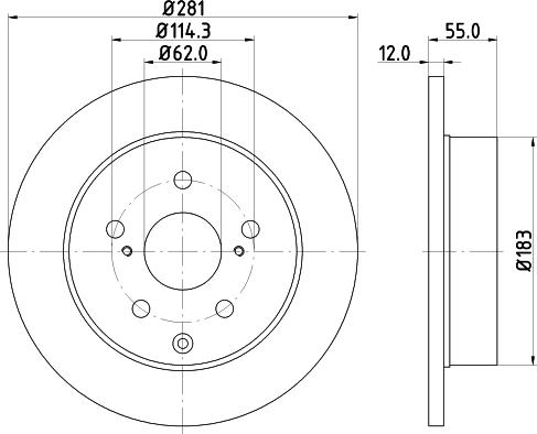 Pagid 54621 - Discofreno autozon.pro