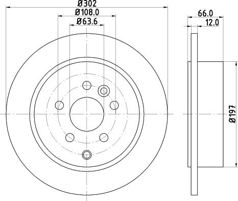 Pagid 54627 - Discofreno autozon.pro