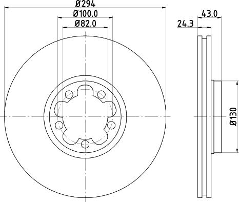 Pagid 54038 - Discofreno autozon.pro