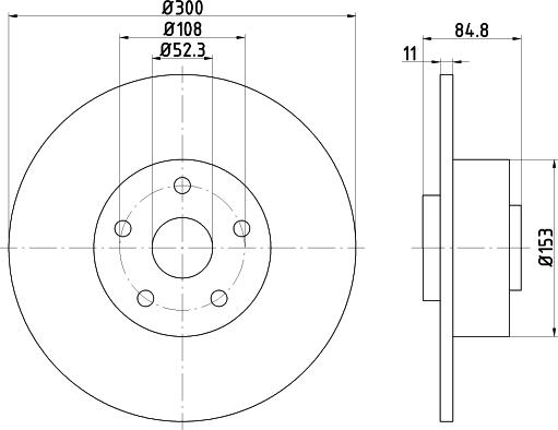 Pagid 54195 - Discofreno autozon.pro