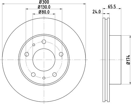 Pagid 54167 - Discofreno autozon.pro