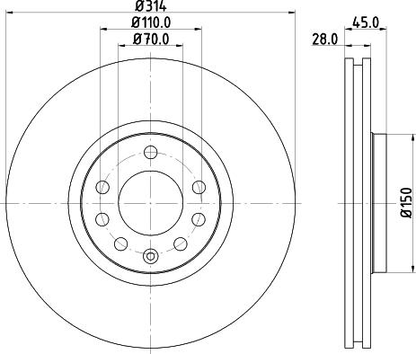 Pagid 54188 - Discofreno autozon.pro