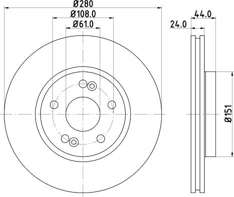 Pagid 54138 - Discofreno autozon.pro