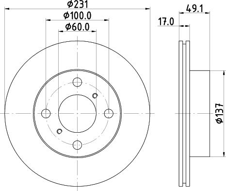 Pagid 54133 - Discofreno autozon.pro