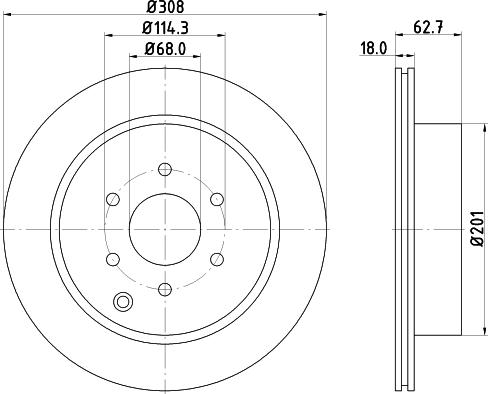 Pagid 54816 - Discofreno autozon.pro