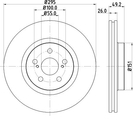 Pagid 54356 - Discofreno autozon.pro