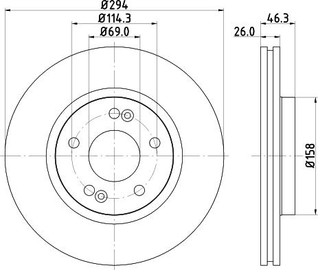 Pagid 54364 - Discofreno autozon.pro