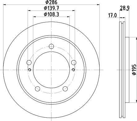 Pagid 54368 - Discofreno autozon.pro