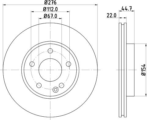 Pagid 54319 - Discofreno autozon.pro