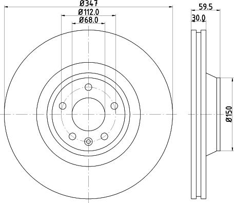 Pagid 54324 - Discofreno autozon.pro