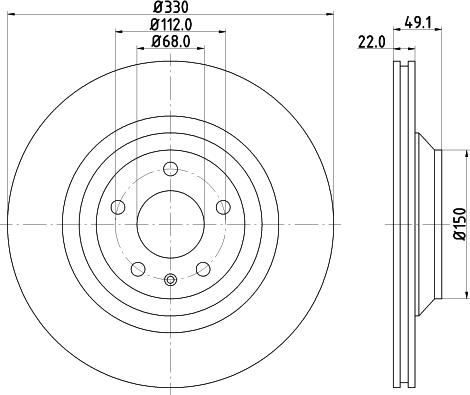 Pagid 54326 - Discofreno autozon.pro