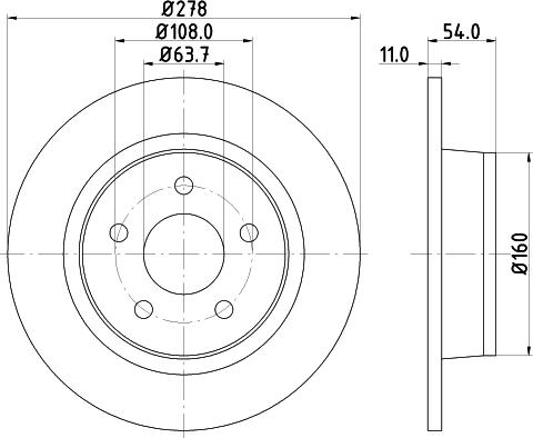 Pagid 54249 - Discofreno autozon.pro