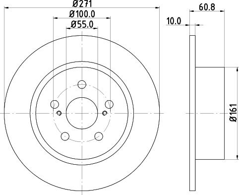 Pagid 54265 - Discofreno autozon.pro