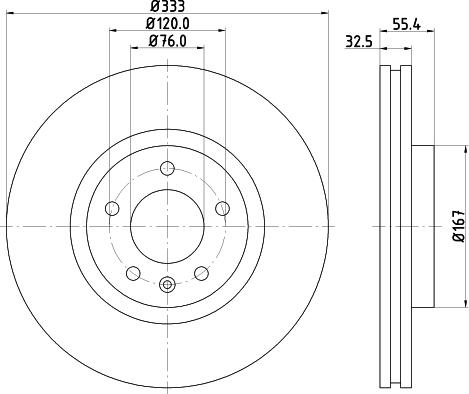 Pagid 54213 - Discofreno autozon.pro