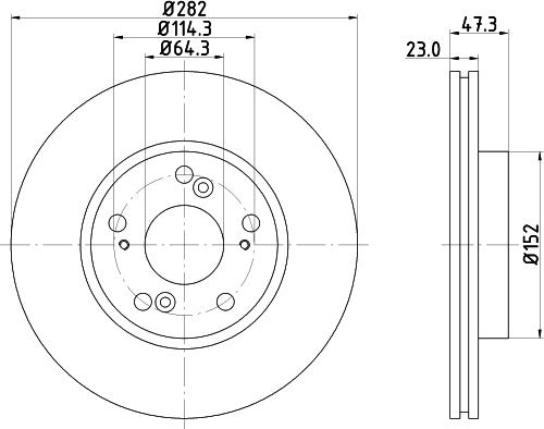 Pagid 54284 - Discofreno autozon.pro